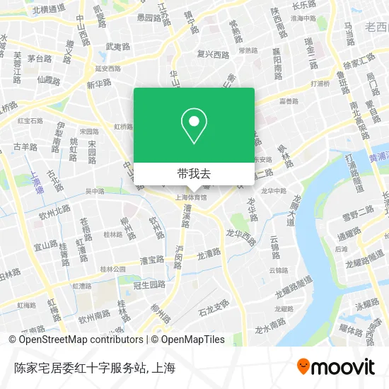 陈家宅居委红十字服务站地图