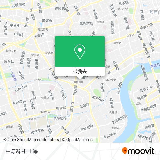 中原新村地图