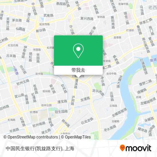 中国民生银行(凯旋路支行)地图