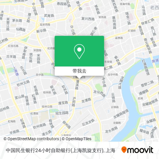 中国民生银行24小时自助银行(上海凯旋支行)地图