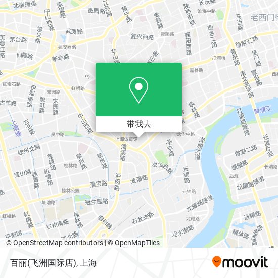 百丽(飞洲国际店)地图
