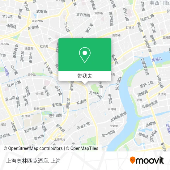 上海奥林匹克酒店地图