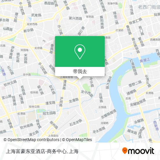 上海富豪东亚酒店-商务中心地图