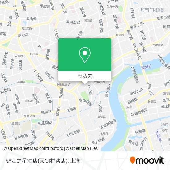 锦江之星酒店(天钥桥路店)地图