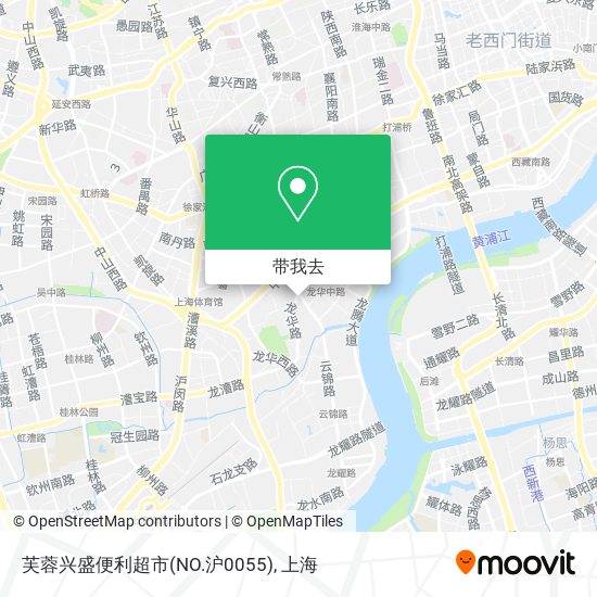 芙蓉兴盛便利超市(NO.沪0055)地图