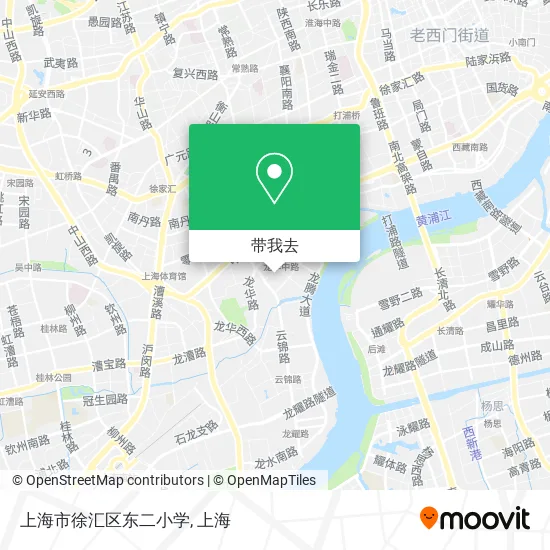 上海市徐汇区东二小学地图