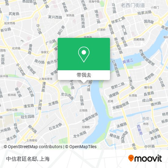 中信君廷名邸地图