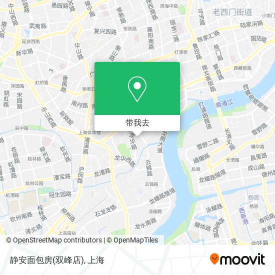 静安面包房(双峰店)地图