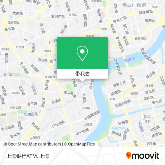 上海银行ATM地图
