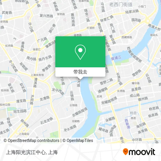 上海阳光滨江中心地图