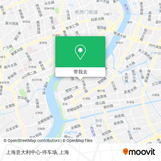上海意大利中心-停车场地图