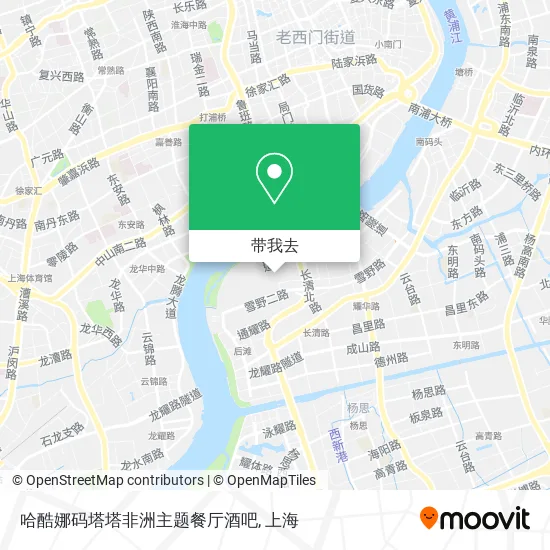 哈酷娜码塔塔非洲主题餐厅酒吧地图