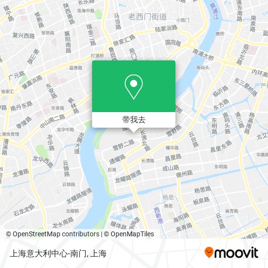 上海意大利中心-南门地图