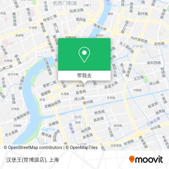 汉堡王(世博源店)地图