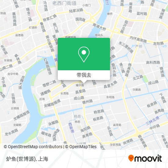 炉鱼(世博源)地图
