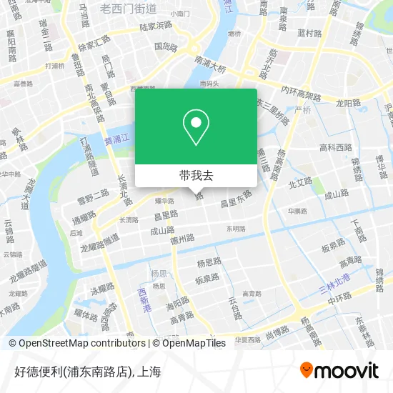 好德便利(浦东南路店)地图