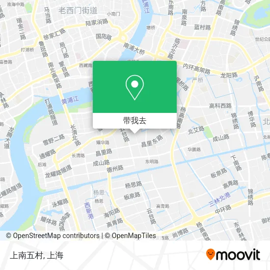 上南五村地图