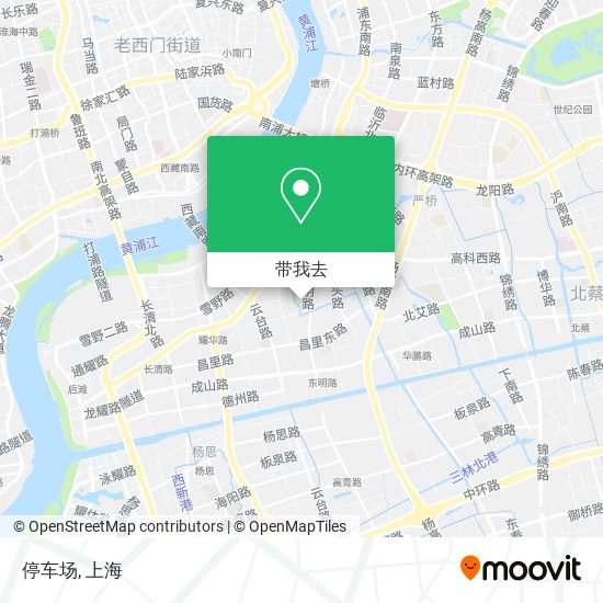 停车场地图