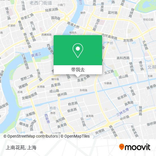 上南花苑地图