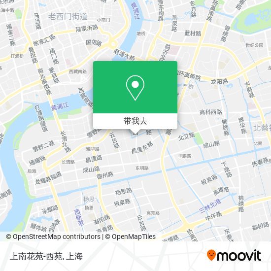 上南花苑-西苑地图