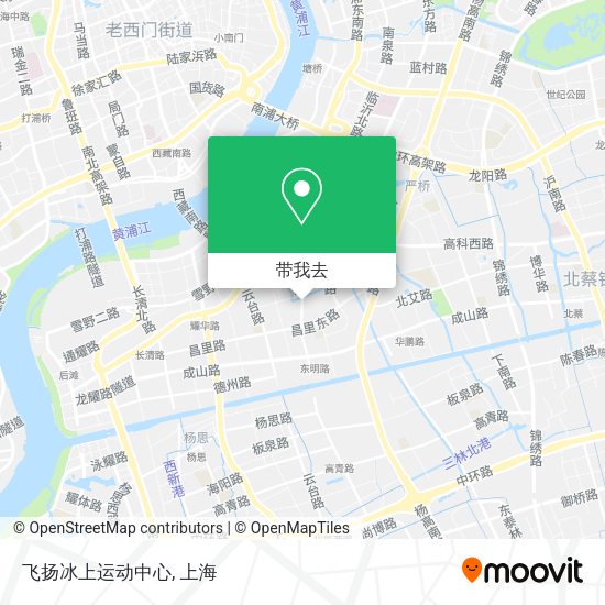 飞扬冰上运动中心地图