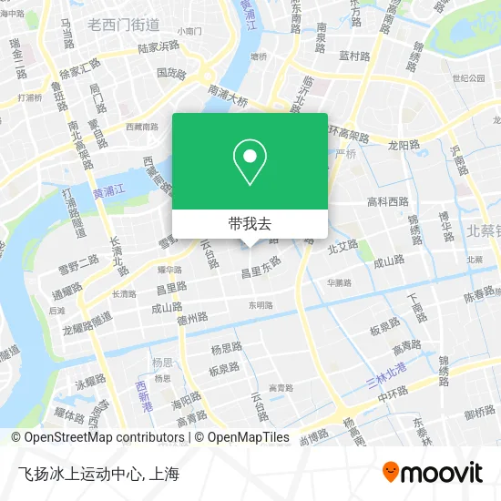 飞扬冰上运动中心地图