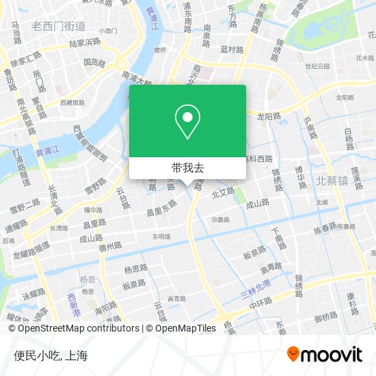 便民小吃地图
