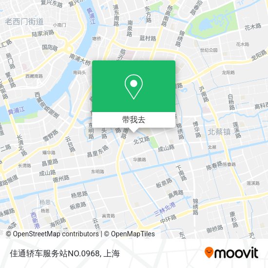 佳通轿车服务站NO.0968地图