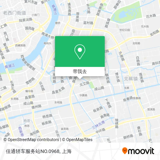佳通轿车服务站NO.0968地图