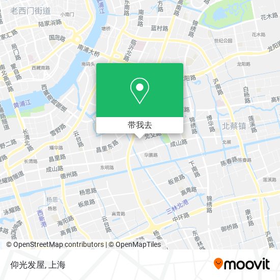 仰光发屋地图