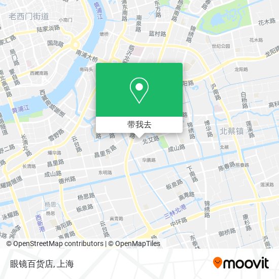 眼镜百货店地图