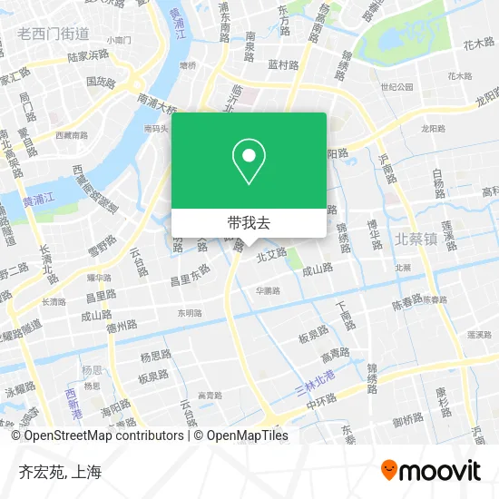 齐宏苑地图