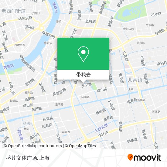 盛莲文体广场地图