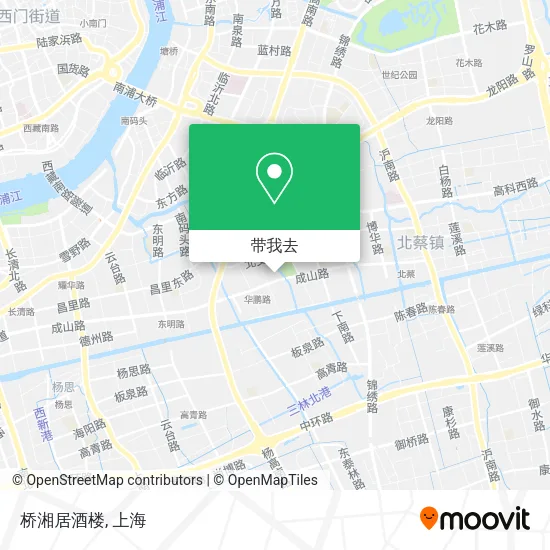 桥湘居酒楼地图