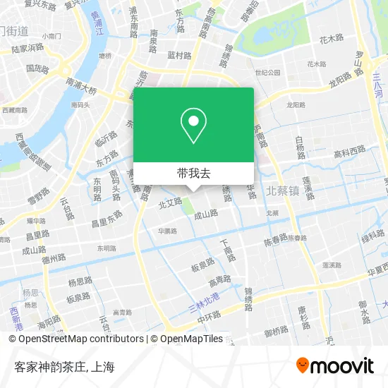 客家神韵茶庄地图