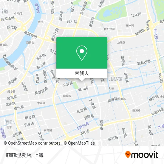 菲菲理发店地图