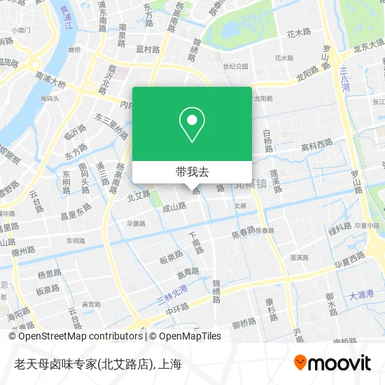 老天母卤味专家(北艾路店)地图