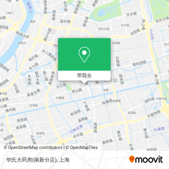 华氏大药房(南新分店)地图