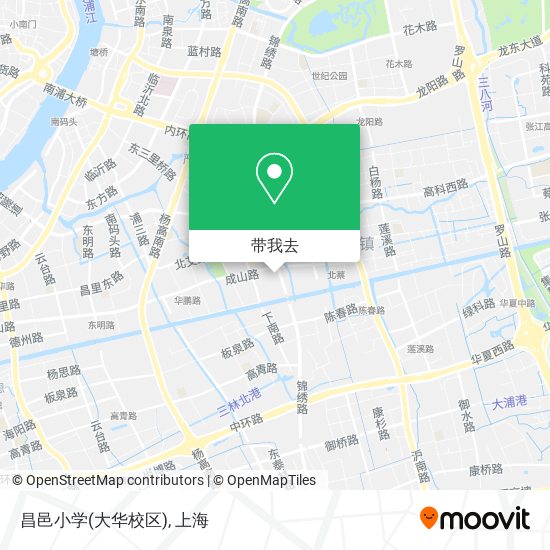 昌邑小学(大华校区)地图