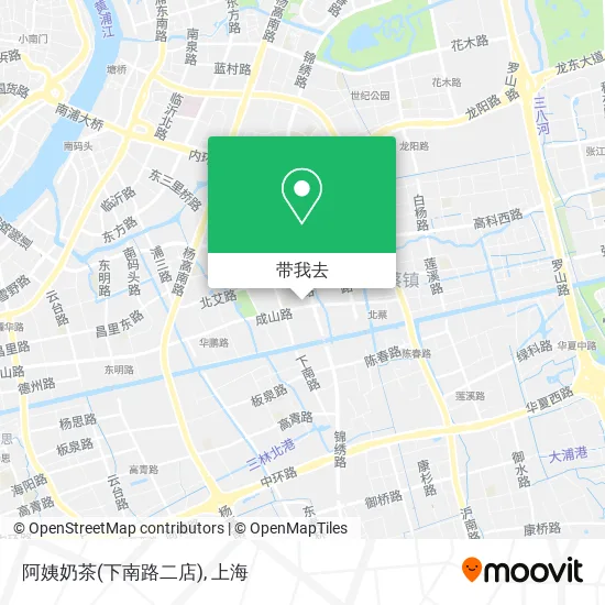 阿姨奶茶(下南路二店)地图