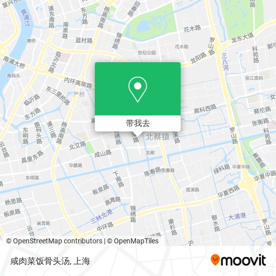 咸肉菜饭骨头汤地图
