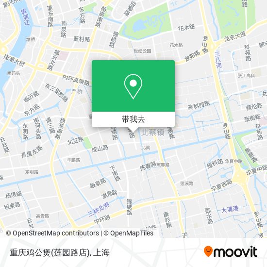 重庆鸡公煲(莲园路店)地图
