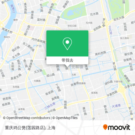 重庆鸡公煲(莲园路店)地图
