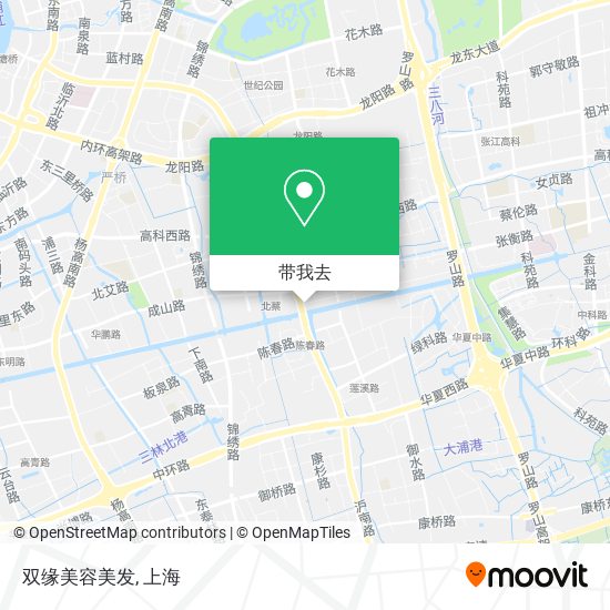 双缘美容美发地图
