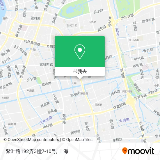 紫叶路192弄3幢7-10号地图