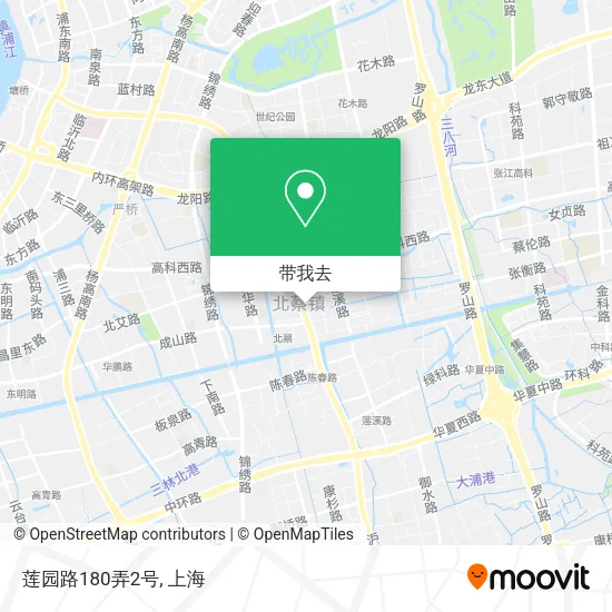 莲园路180弄2号地图