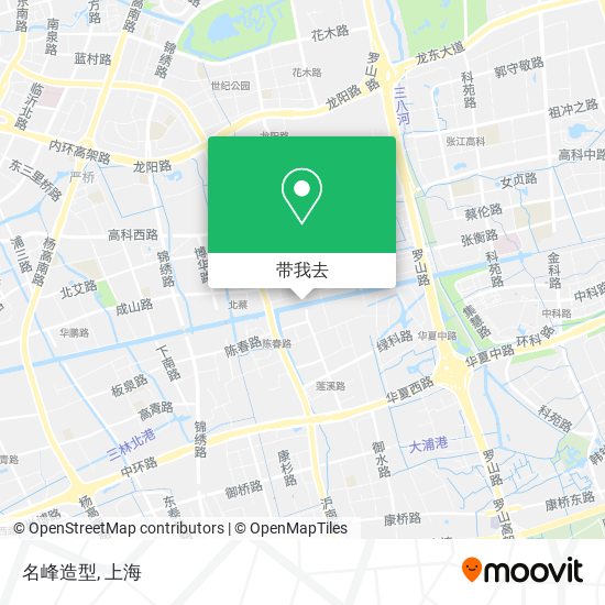 名峰造型地图