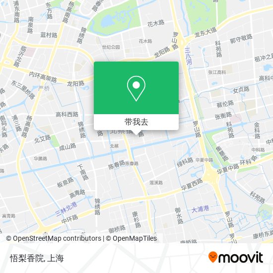 悟梨香院地图