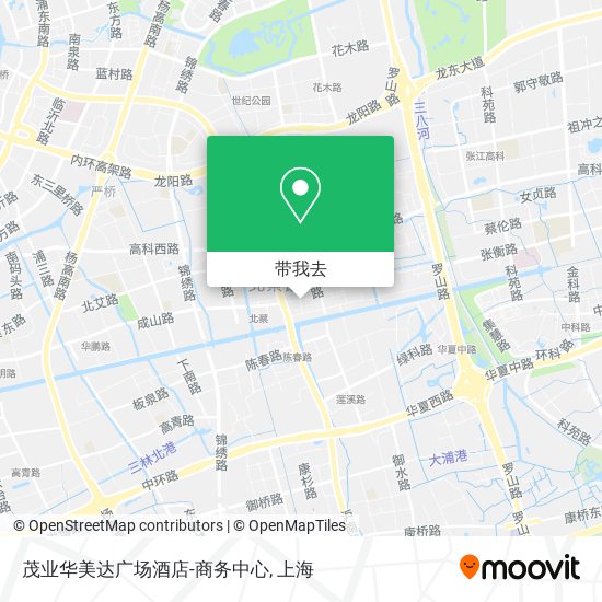 茂业华美达广场酒店-商务中心地图