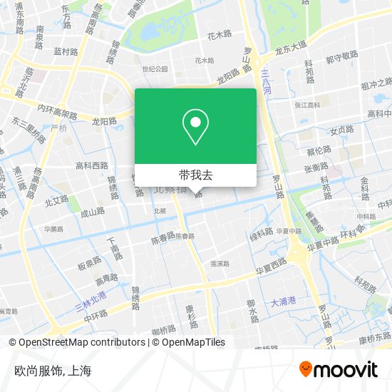 欧尚服饰地图